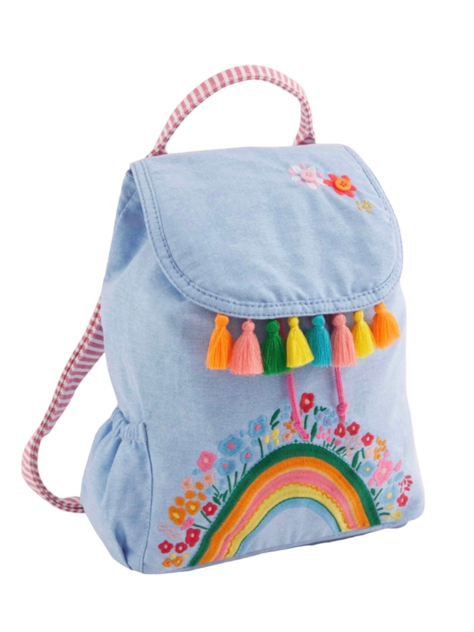 Rainbow Drawstring Backpack