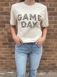 Game Day Tee- Ivory
