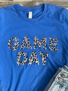 Game Day Tee- Royal Blue