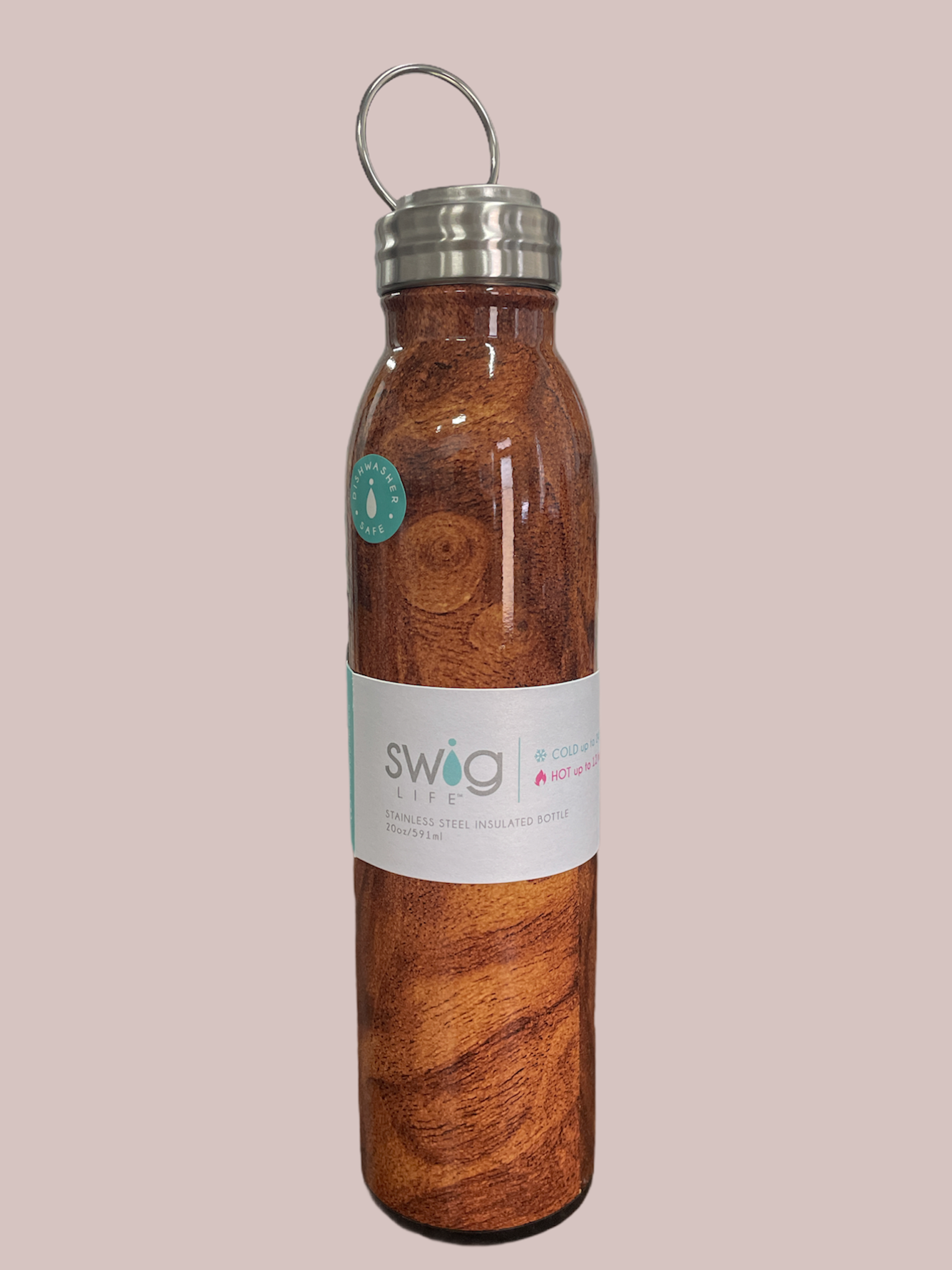 Swig 20oz Bottle- Black Walnut