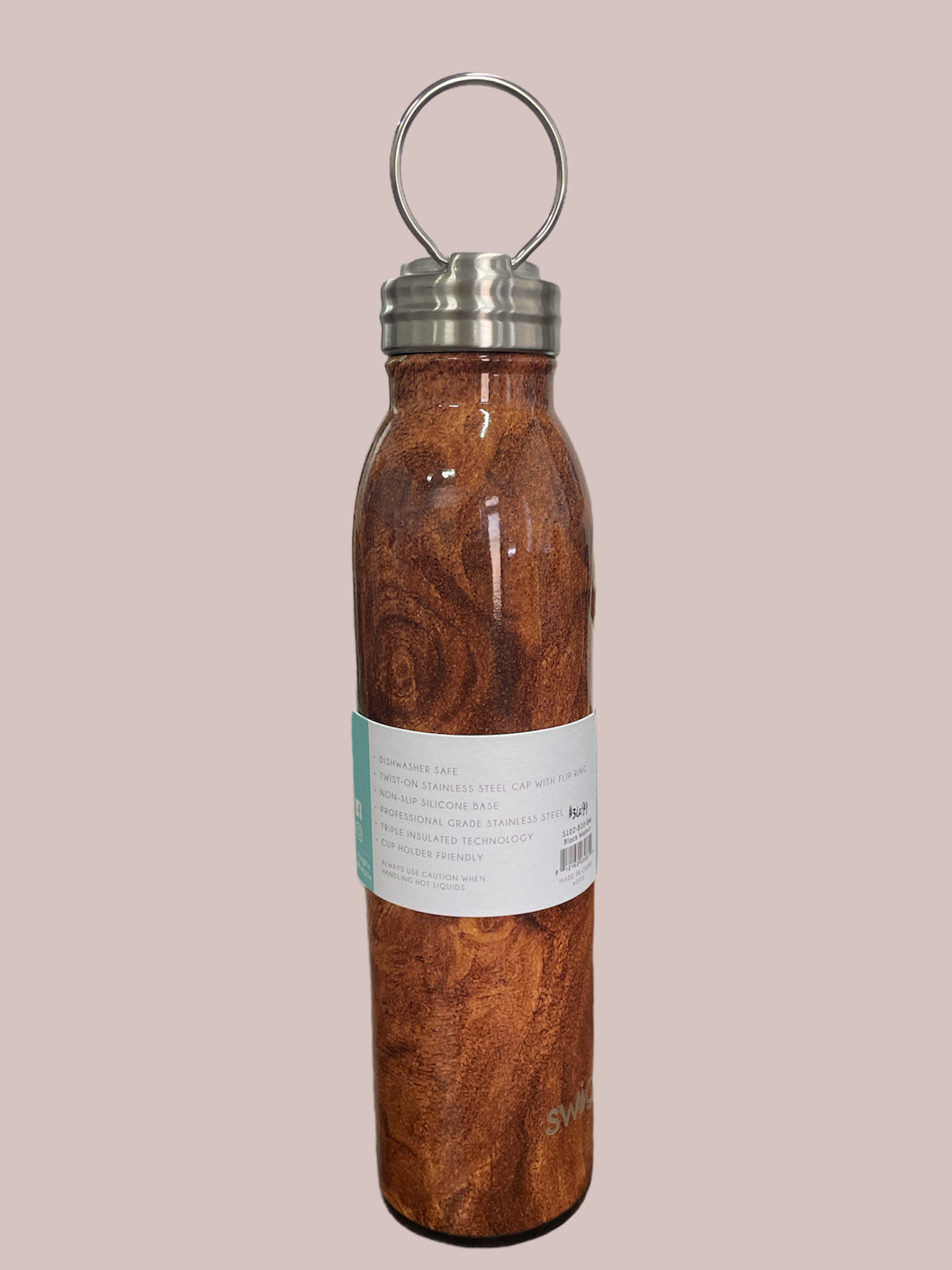 Swig 20oz Bottle- Black Walnut