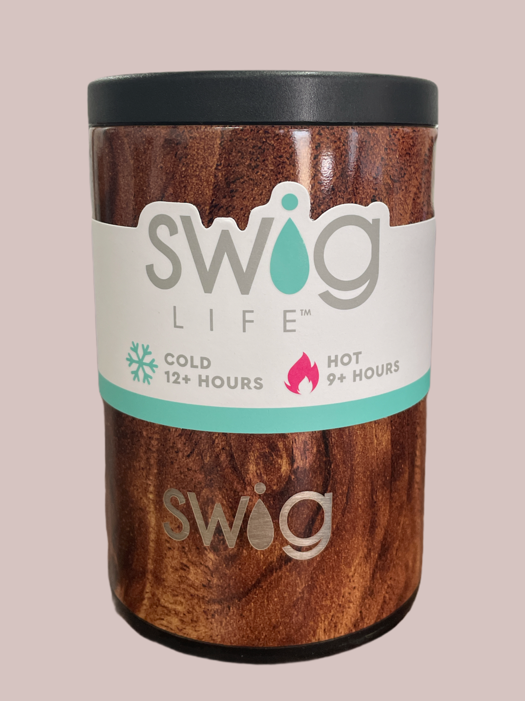 Swig 12oz Combo Cooler- Black Walnut