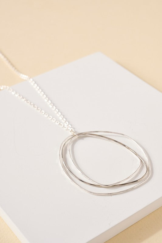 Layered Hoop Necklace