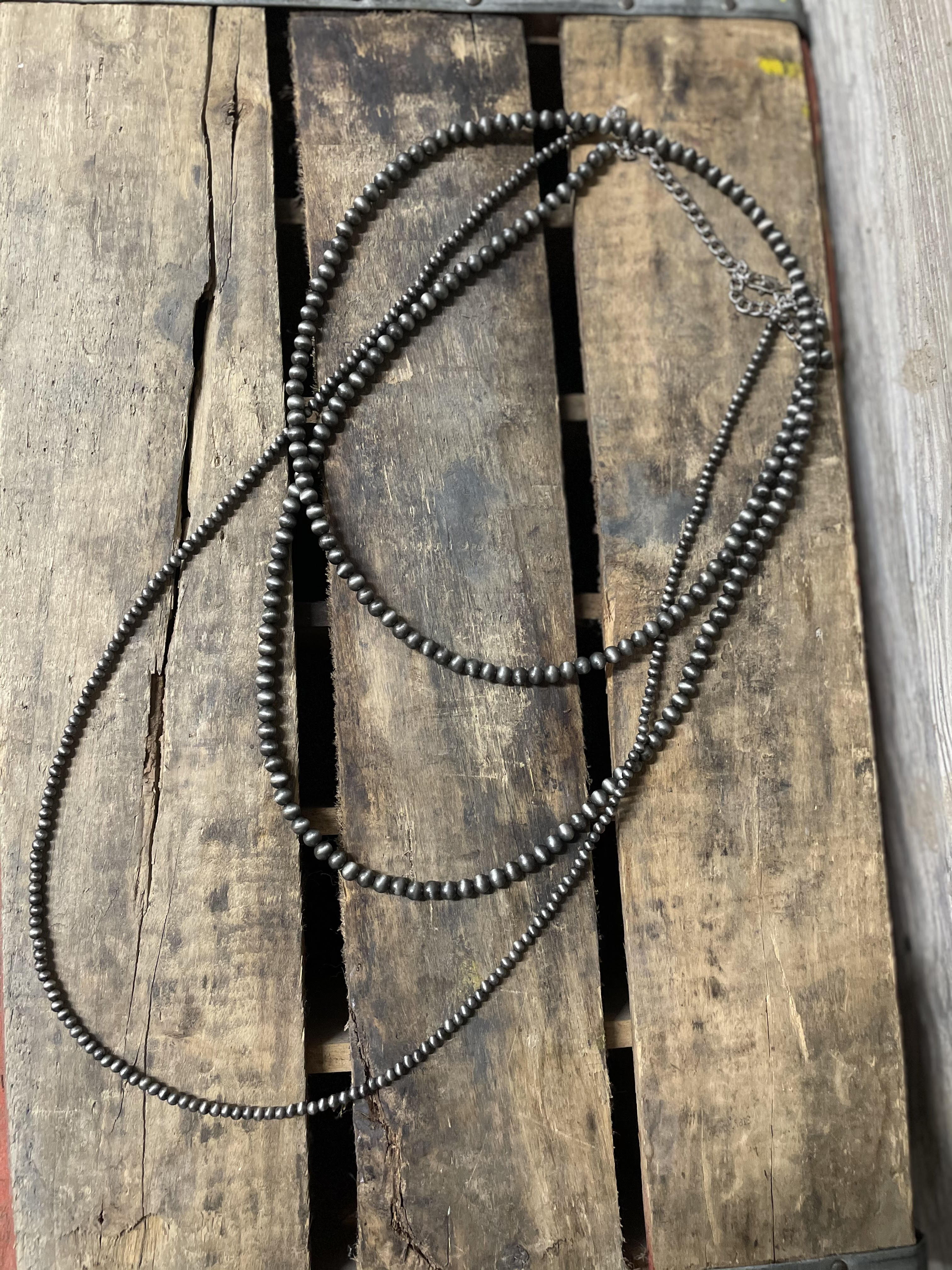 Navajo Pearl Layered Necklace